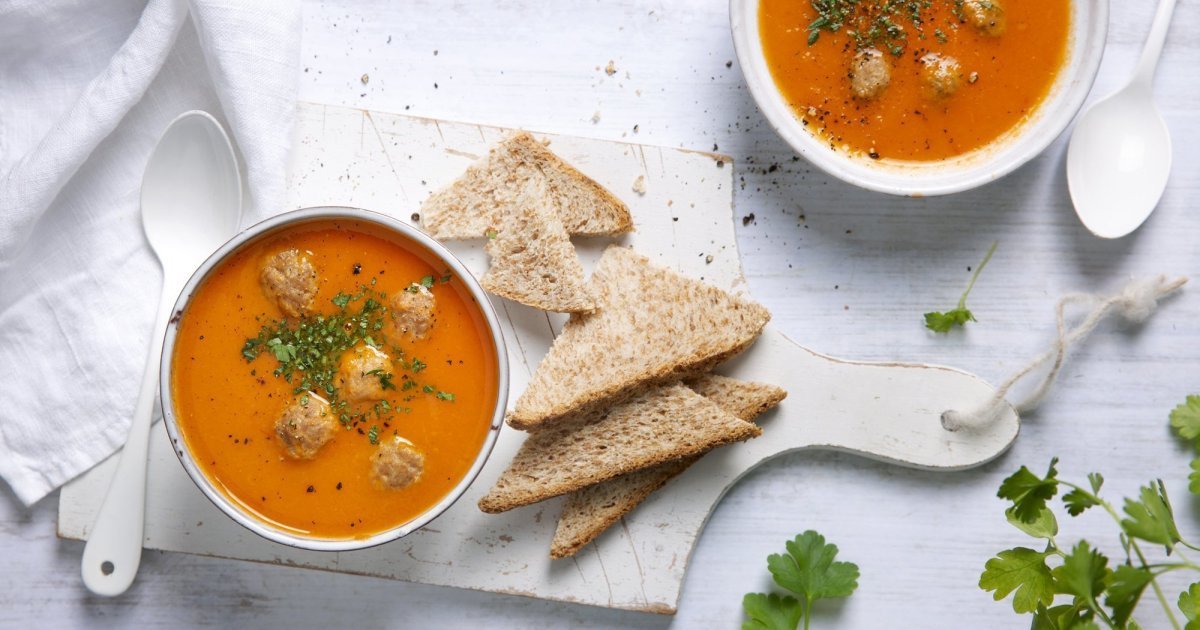 Tomatensoep Met Balletjes Lekker Van Bij Ons